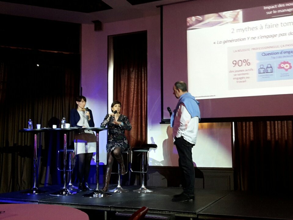 Témoignage lors d'une journée de regroupement du programme QuickBooks Executive à Paris
